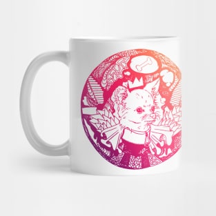 Sunset Sky Circle of the Chihuahua Mug